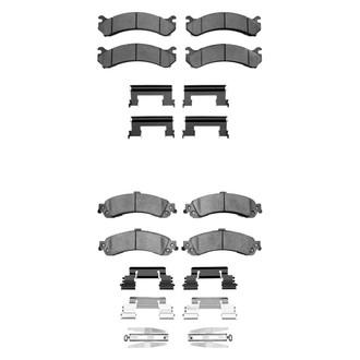 R1 Concepts® - Performance Off-Road/Tow High Friction Formulation Front and Rear Brake Pad Set
