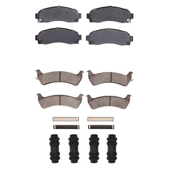 R1 Concepts® - Performance Off-Road/Tow High Friction Formulation Front and Rear Brake Pad Set