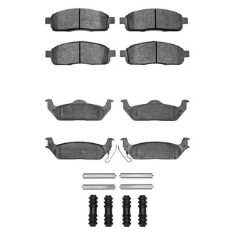 R1 Concepts® - Performance Off-Road/Tow High Friction Formulation Front and Rear Brake Pad Set