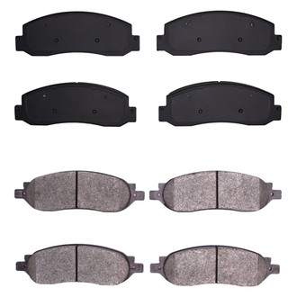 R1 Concepts® - Performance Off-Road/Tow High Friction Formulation Front and Rear Brake Pad Set