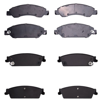 R1 Concepts® - Performance Off-Road/Tow High Friction Formulation Front and Rear Brake Pad Set