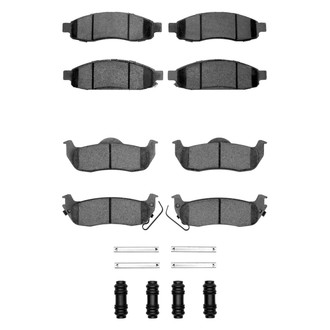 R1 Concepts® - Performance Off-Road/Tow High Friction Formulation Front and Rear Brake Pad Set