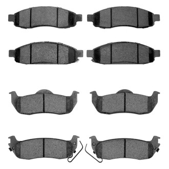 R1 Concepts® - Performance Off-Road/Tow High Friction Formulation Front and Rear Brake Pad Set