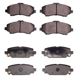 R1 Concepts® - Performance Off-Road/Tow High Friction Formulation Front and Rear Brake Pad Set