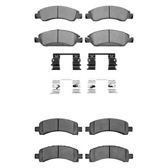 R1 Concepts® - Performance Off-Road/Tow High Friction Formulation Front and Rear Brake Pad Set