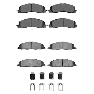 R1 Concepts® - Performance Off-Road/Tow High Friction Formulation Front and Rear Brake Pad Set
