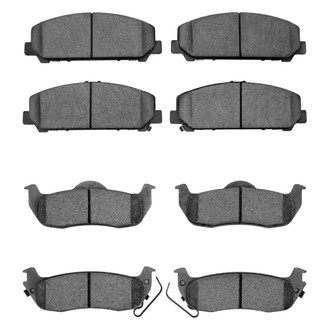 R1 Concepts® - Performance Off-Road/Tow High Friction Formulation Front and Rear Brake Pad Set