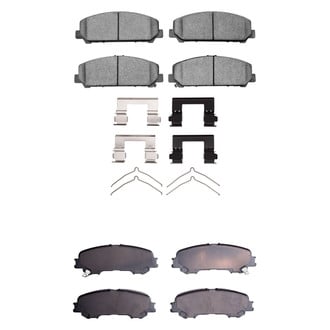 R1 Concepts® - Performance Off-Road/Tow High Friction Formulation Front and Rear Brake Pad Set