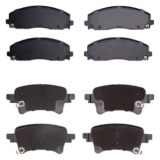 R1 Concepts® - Performance Off-Road/Tow High Friction Formulation Front and Rear Brake Pad Set