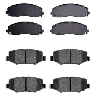 R1 Concepts® - Performance Off-Road/Tow High Friction Formulation Front and Rear Brake Pad Set