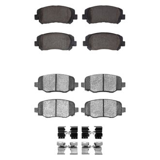 R1 Concepts® - Performance Off-Road/Tow High Friction Formulation Front and Rear Brake Pad Set
