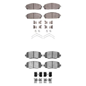 R1 Concepts® - Performance Off-Road/Tow High Friction Formulation Front and Rear Brake Pad Set