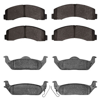 R1 Concepts® - Performance Off-Road/Tow High Friction Formulation Front and Rear Brake Pad Set