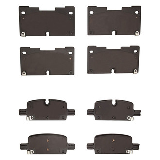 R1 Concepts® - Performance Off-Road/Tow High Friction Formulation Front and Rear Brake Pad Set