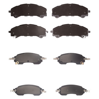 R1 Concepts® - Performance Off-Road/Tow High Friction Formulation Front and Rear Brake Pad Set