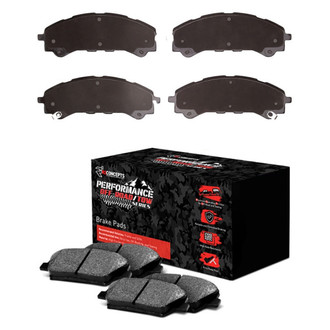 R1 Concepts® - Performance Off-Road/Tow High Friction Formulation Front and Rear Brake Pad Set