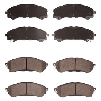 R1 Concepts® - Performance Off-Road/Tow High Friction Formulation Front and Rear Brake Pad Set