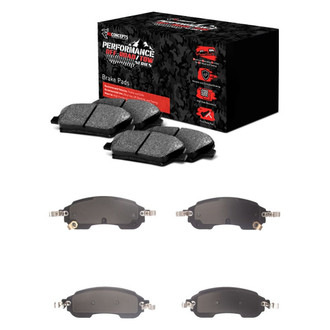 R1 Concepts® - Performance Off-Road/Tow High Friction Formulation Front and Rear Brake Pad Set
