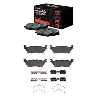 R1 Concepts® - Performance Off-Road/Tow High Friction Formulation Front and Rear Brake Pad Set