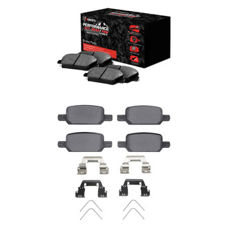 R1 Concepts® - Performance Off-Road/Tow High Friction Formulation Front and Rear Brake Pad Set