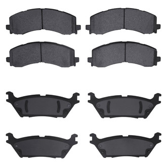 R1 Concepts® - Performance Off-Road/Tow High Friction Formulation Front and Rear Brake Pad Set
