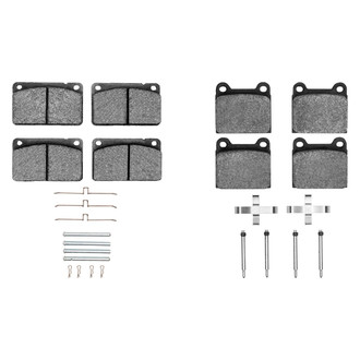 R1 Concepts® - Optimum OEp Front and Rear Brake Pad Set