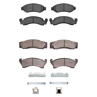 R1 Concepts® - Optimum OEp Front and Rear Brake Pad Set