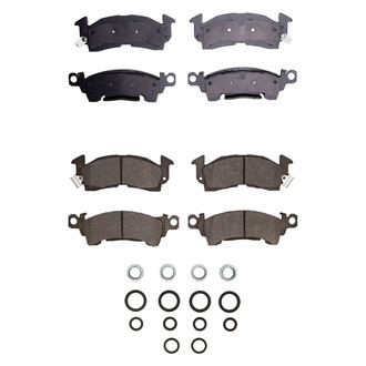R1 Concepts® - Optimum OEp Front and Rear Brake Pad Set