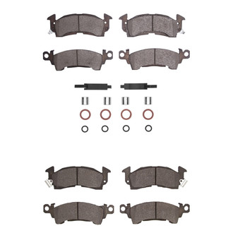R1 Concepts® - Optimum OEp Front and Rear Brake Pad Set