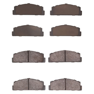 R1 Concepts® - Optimum OEp Front and Rear Brake Pad Set