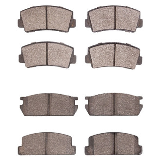 R1 Concepts® - Optimum OEp Front and Rear Brake Pad Set