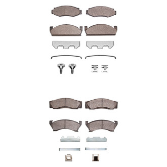 R1 Concepts® - Optimum OEp Front and Rear Brake Pad Set