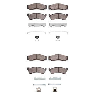 R1 Concepts® - Optimum OEp Front and Rear Brake Pad Set