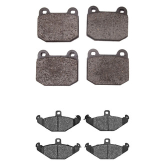 R1 Concepts® - Optimum OEp Front and Rear Brake Pad Set