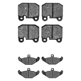 R1 Concepts® - Optimum OEp Front and Rear Brake Pad Set