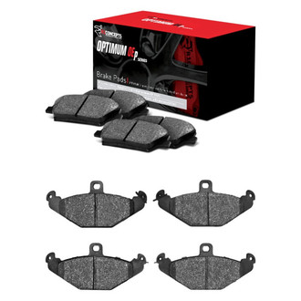 R1 Concepts® - Optimum OEp Front and Rear Brake Pad Set