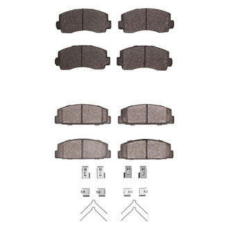 R1 Concepts® - Optimum OEp Front and Rear Brake Pad Set