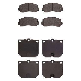 R1 Concepts® - Optimum OEp Front and Rear Brake Pad Set