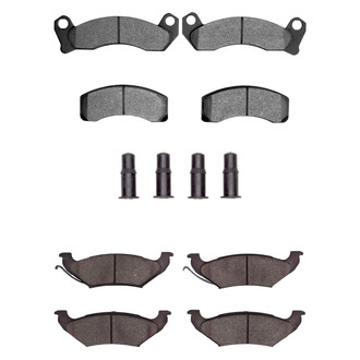 R1 Concepts® - Optimum OEp Front and Rear Brake Pad Set