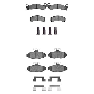 R1 Concepts® - Optimum OEp Front and Rear Brake Pad Set