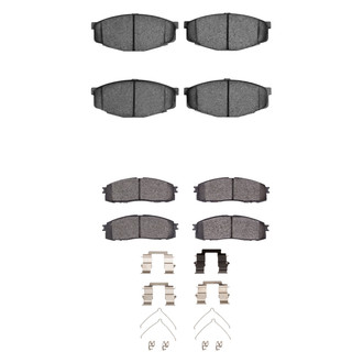 R1 Concepts® - Optimum OEp Front and Rear Brake Pad Set