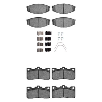 R1 Concepts® - Optimum OEp Front and Rear Brake Pad Set