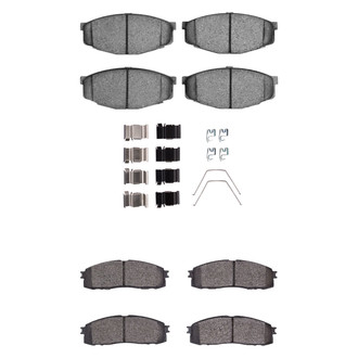 R1 Concepts® - Optimum OEp Front and Rear Brake Pad Set