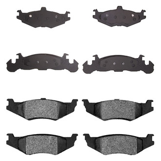 R1 Concepts® - Optimum OEp Front and Rear Brake Pad Set