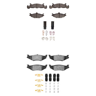 R1 Concepts® - Optimum OEp Front and Rear Brake Pad Set