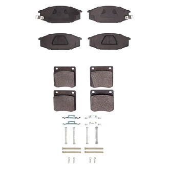 R1 Concepts® - Optimum OEp Front and Rear Brake Pad Set