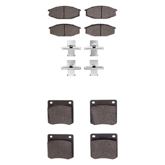 R1 Concepts® - Optimum OEp Front and Rear Brake Pad Set