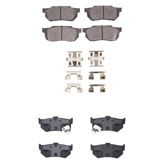 R1 Concepts® - Optimum OEp Front and Rear Brake Pad Set