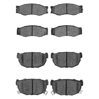 R1 Concepts® - Optimum OEp Front and Rear Brake Pad Set