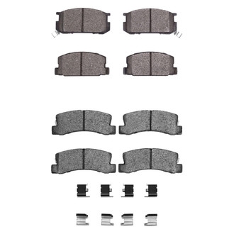 R1 Concepts® - Optimum OEp Front and Rear Brake Pad Set
